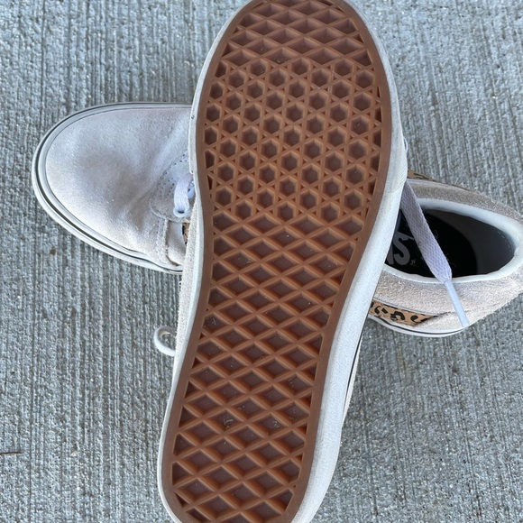 Vans Old Skool Suede Cheetah Leopard Trim Women's Size 6.5 Skate Shoes Sneakers - Picture 6 of 6